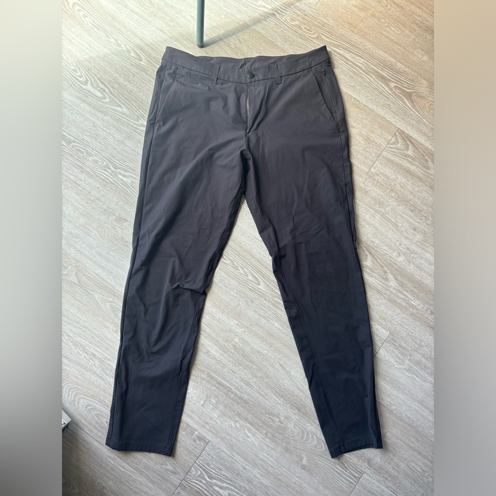 Lululemon Commission Pant Black 36x34 Warpstream